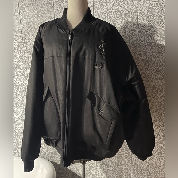 Sean John, reversible jacket, black and gray, men’s 6X - Picture 2 of 9